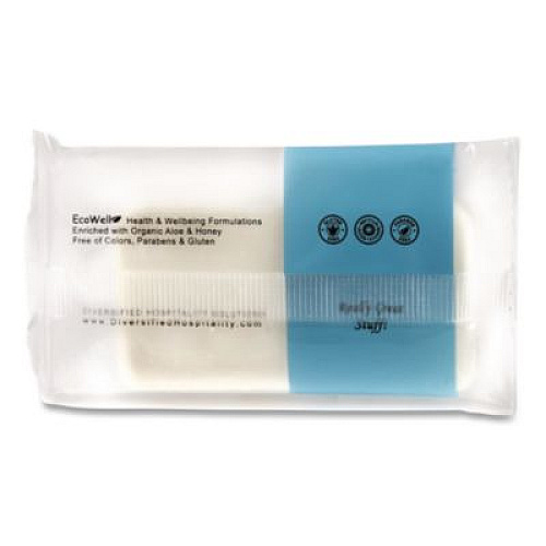 Diversified Hospitality Solutions H2O Therapy Soaps, White Tea and Lemongrass Scent, 0.5 oz Bar, 1,000/Carton (007101)