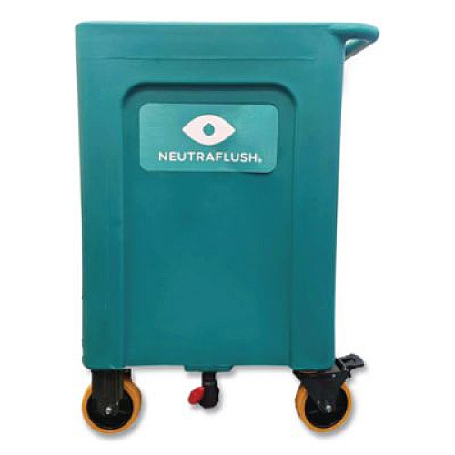 NeutraFlush Gravity Fed Eyewash Station with Drain Cart, 16 gal (NFS2048C)