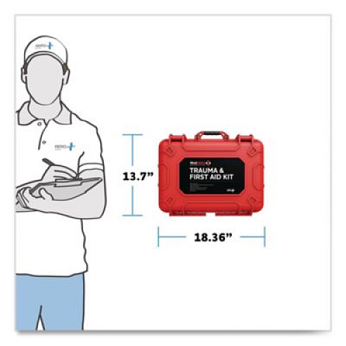 Modulator Trauma Kit - Rugged Hard Case, 286 Pieces (M610)