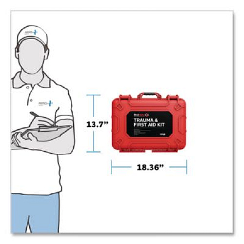 Modulator Trauma Kit with Bleed Control - Rugged Hard Case, 295 Pieces (M6101)