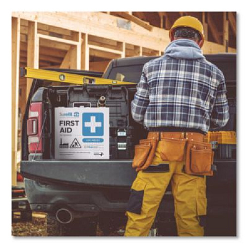 SUREFILL 50 Series ANSI A+ First Aid Kit - Metal Case, 50 Person, 235 Pieces (SF50AT)