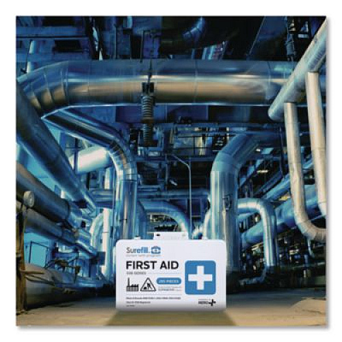 SUREFILL 50 Series ANSI B First Aid Kit - Metal Case, 50 Person, 285 Pieces (SF50BT)