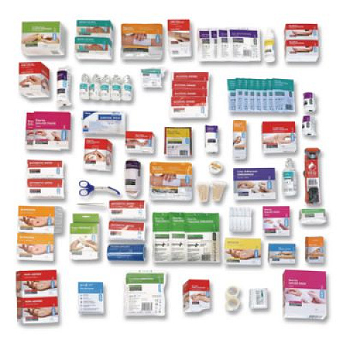 SUREFILL 200 Series Class B 5-Shelf First Aid Cabinet Refill - Meds, 1,183 Pieces (SF200BMTSF)