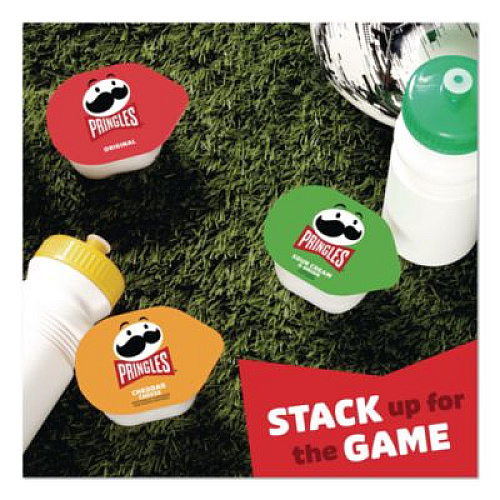 Pringles Snack Stacks, Assorted Flavors, 18 Cups/Carton (18252)