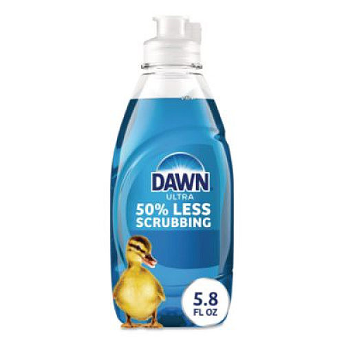Ultra Liquid Dish Detergent, Dawn Original, 5.8 oz Bottle, 18/Carton (10926)