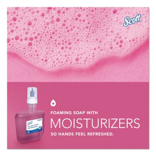 Scott Pro Foam Skin Cleanser with Moisturizers Refill, Citrus Floral Scent, 1.2 L, 2/Carton (91592)