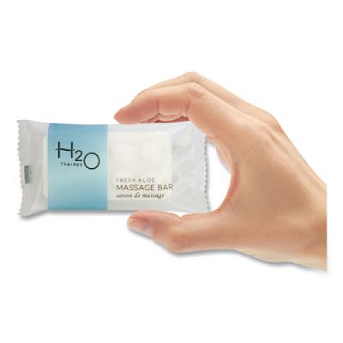 Diversified Hospitality Solutions H2O Therapy Soaps, White Tea and Lemongrass Scent, 1.1 oz Bar, 400/Carton (007095)