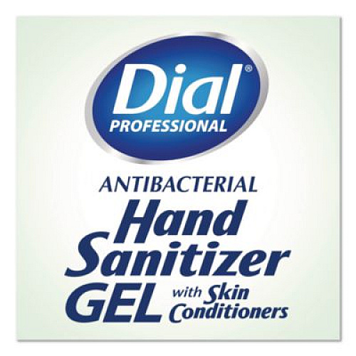 Dial Professional Gel Antibacterial Hand Sanitizer, 11 oz Pump Bottle, Fragrance-Free (35482EA)