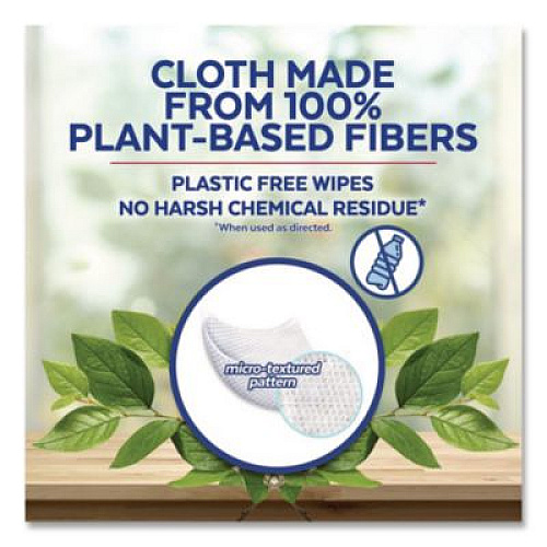 LYSOL Brand Disinfecting Wipes II Fresh Citrus Scent, 1-Ply, 7 x 7.25, Fresh Citrus, White, 70 Wipes/Canister (49128EA)