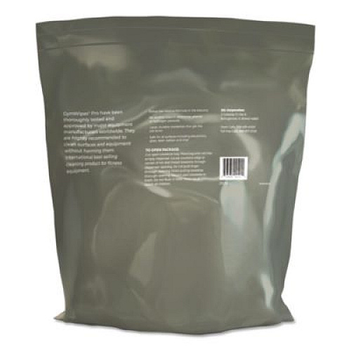 2XL Gym Wipes Professional, 1-Ply, 6 x 8, Unscented, White, 700/Pack, 4 Packs/Carton (L38)