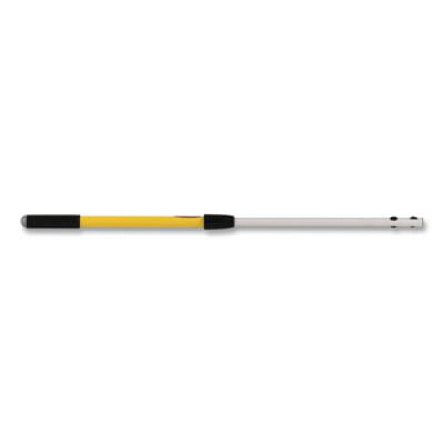 Rubbermaid Commercial HYGEN HYGEN Quick-Connect Extension Handle, 20" to 40", Yellow/Black (Q745)