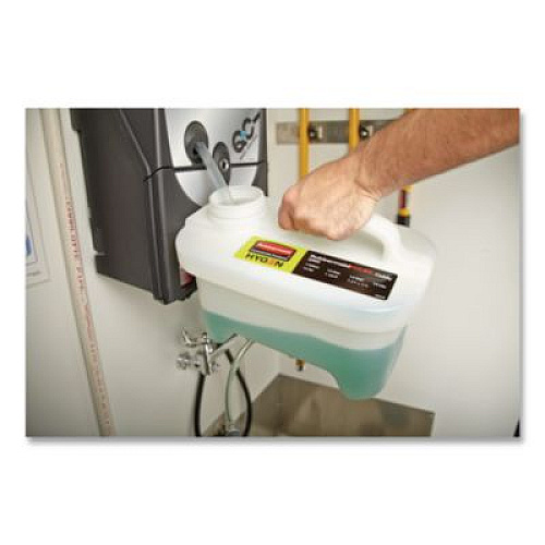 Rubbermaid Commercial HYGEN HYGEN Pulse Caddy with Clean Connect, 2 gal, White (Q96600)