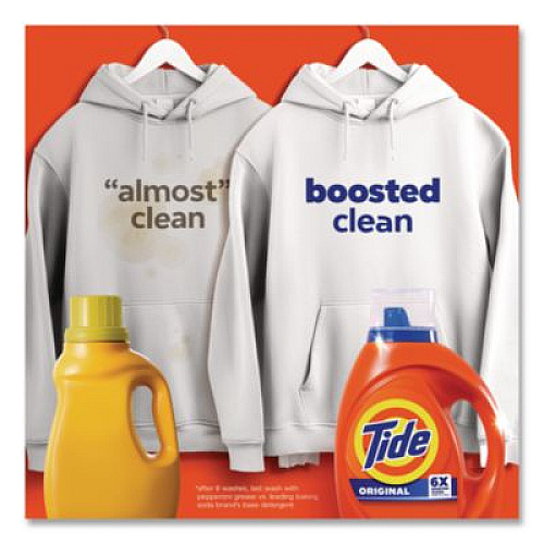 Liquid Tide Laundry Detergent, 32 Loads, 40 oz Bottle, 6/Carton (12117CT)