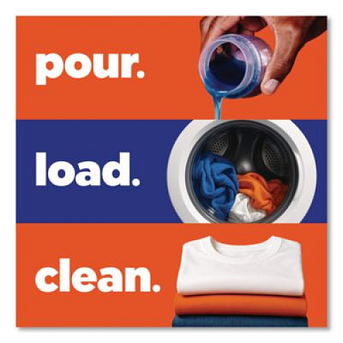 Liquid Tide Laundry Detergent, 32 Loads, 40 oz Bottle, 6/Carton (12117CT)