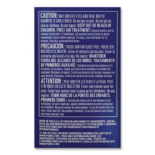 Purex Coin Vending Liquid Laundry Detergent, Fresh Mountain Breeze, 1.3 oz Vend Box, 100/Carton (2979551)