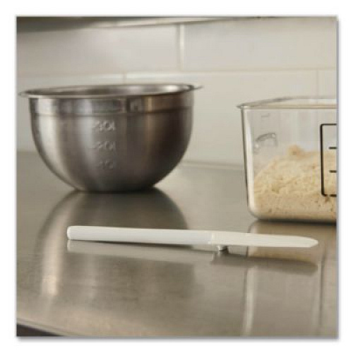 Rubbermaid Commercial Cook's Scraper, Plastic, 9.5", White (1901WHI)