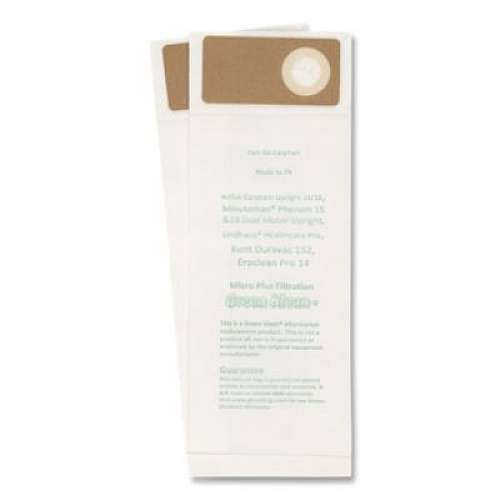 Green Klean GK-CarpTwn Replacement Bag, 10 Bags/Pack, 10 Packs/Carton