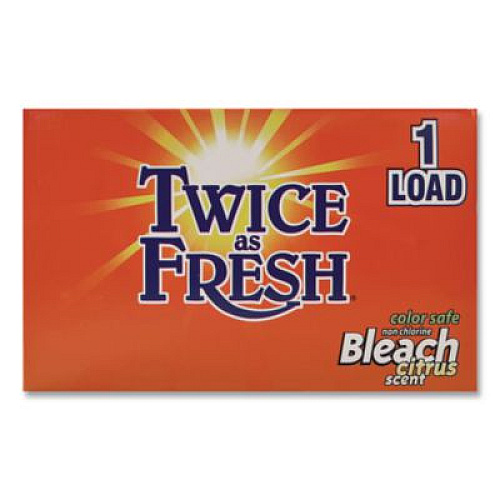Twice as Fresh Color Safe Powder Bleach Vend Pack, 1 Load Box, 100/Carton (2979697)