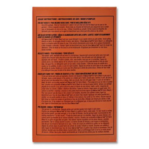 Twice as Fresh Color Safe Powder Bleach Vend Pack, 1 Load Box, 100/Carton (2979697)