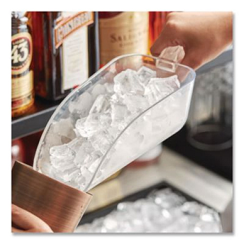 Rubbermaid Commercial Bouncer Bar/Utility Scoop, 32 oz, Plastic, Clear (2884CLE)