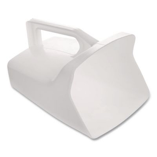 Rubbermaid Commercial Bouncer Bar/Utility Scoop, 64 oz, Plastic, White (2885WHI)