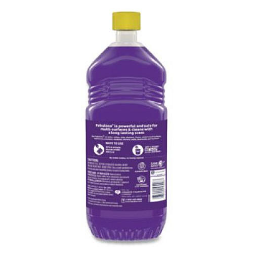 Fabuloso Multi-Use Cleaner, Lavender Scent, 33.8 oz Bottle, 12/Carton (53096)