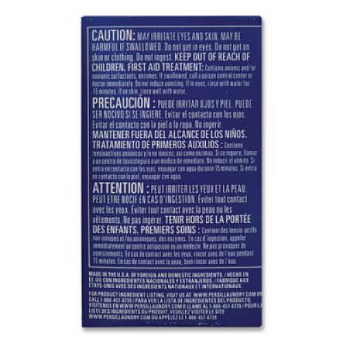 Persil Original HE Coin-Vending Liquid Laundry Detergent, 1.3 oz Vend Box, 100/Carton (2979151)