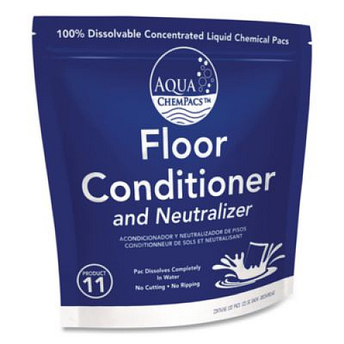 Diversey Aqua ChemPacs Floor Conditioner and Neutralizer, 100 ChemPacs/Carton (9320929)
