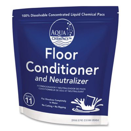 Diversey Aqua ChemPacs Floor Conditioner and Neutralizer, 100 ChemPacs/Carton (9320929)