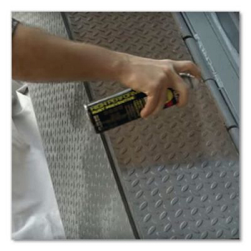 Rust-Oleum Hard Hat High Performance V2100 System Rust Preventive Enamel Spray Paint, Flat White, 15 oz Aerosol Can, 6/Carton (V2192838)