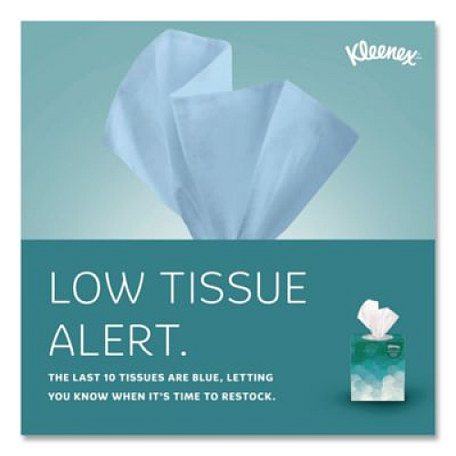 Kleenex Professional Facial Tissue, Pop-Up Box, 2-Ply, White, 90 Sheets/Box, 36 Boxes/Carton (21270CT)