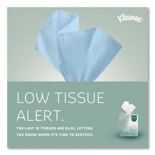 Kleenex Naturals Facial Tissue, 2-Ply, White, 90 Sheets/Box (21272BX)