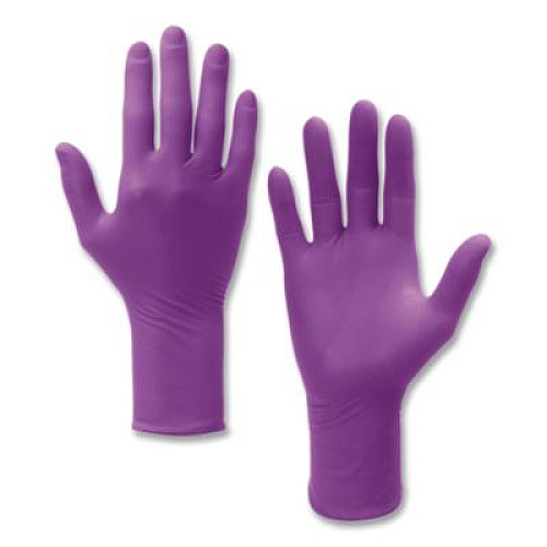 Kimtech Polaris Nitrile Exam Gloves, AQL 0.65, X-Large, 7.5 mil Thick, 12" Long, Dark Magenta, 50/Box, 10 Boxes/Carton (62764)