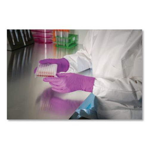 Kimtech Polaris Nitrile Exam Gloves, AQL 0.65, X-Large, 7.5 mil Thick, 12" Long, Dark Magenta, 50/Box, 10 Boxes/Carton (62764)