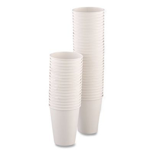 SOLO Paper Hot Cups, 12 oz, White, 50/Pack (412WNPK)