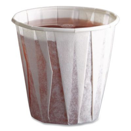SOLO Paper Portion Cups, ProPlanet Seal, 3.5 oz White, 100/Pack (450PK)