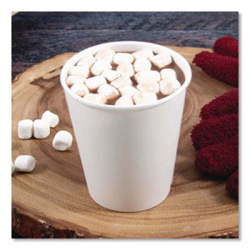 Dart ThermoGuard Paper Hot Cup, 12 oz, White, 30/Pack (DWTG12W)