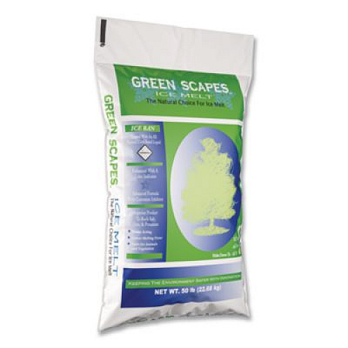 Scotwood Industries Green Scapes Ice Melt, 50 lb Bag, 50/Pallet (50BGREENPLT)