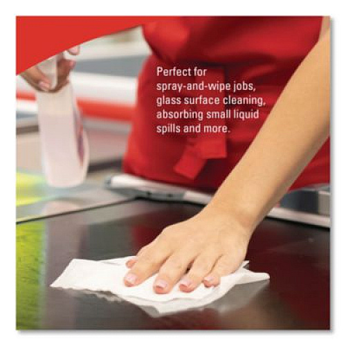 WypAll L10 Towels POP-UP Box, 1-Ply, 12 x 10.25, White, 125/Box, 18 Boxes/Carton (05322)