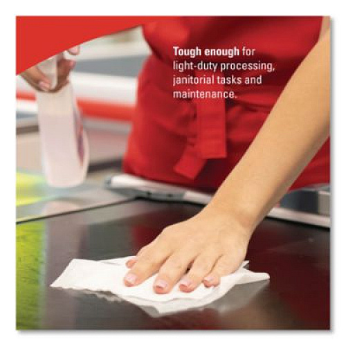 WypAll L30 Towels, POP-UP Box, 9.8 x 16.4, White, 120/Box, 6 Boxes/Carton (05816)