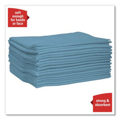 WypAll L40 Wiper, 1/4 Fold, Blue, 12.5 x 12, 56/Box, 12 Boxes/Carton (05776)