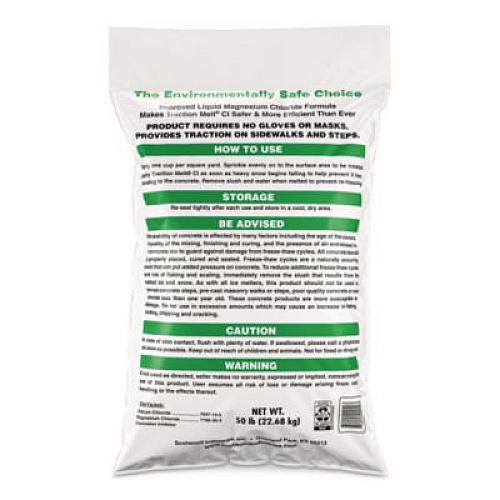 Scotwood Industries Traction Melt CI Ice and Snow Melter, 50 lb Bag, 50/Pallet (SWO50BTMPLT)