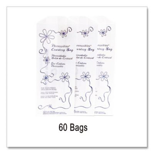 HOSPECO Vended Menstrual Care Refill Kit, 60 Pads, 60 Tampons, 60 Disposable Bags, 180/Carton (MT180)