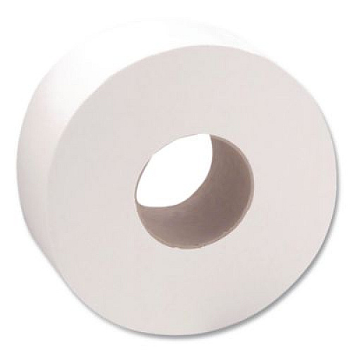 Papernet Heavenly Soft Double Layer Jumbo Toilet Tissue, Septic Safe, 1-Ply, 3.4" x 1,000 ft, White, 8 Rolls/Carton (41005013638)