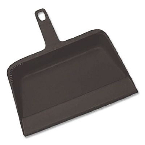 Impact Value-Plus Dustpan, 12" x 11", Polypropylene, Black (710)