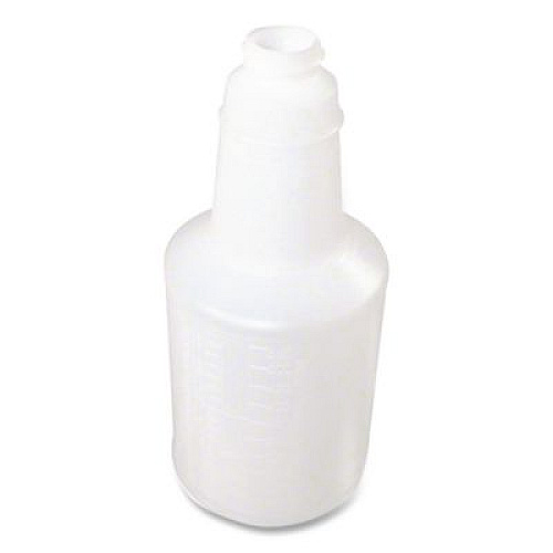 Impact Plastic Bottles with Graduations, 32 oz, Natural (5032WG24)