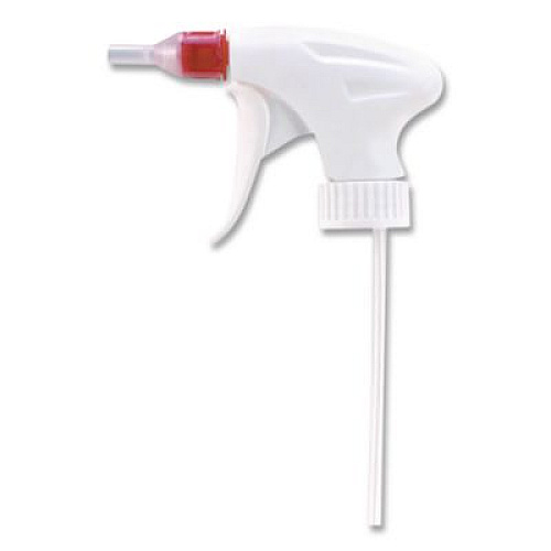 Impact Trigger Sprayer, 9.88" Tube, Fits 24 oz/32 oz Bottles, White (5751EA)