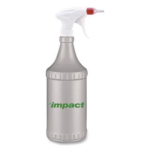 Impact Trigger Sprayer, 9.88" Tube, Fits 24 oz/32 oz Bottles, White (5751EA)