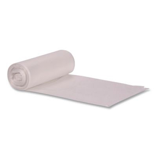 Heritage High-Density Waste Can Liners, 56 gal, 16 mic, 43" x 48", Natural, 200/Carton (Z8648VNR01)