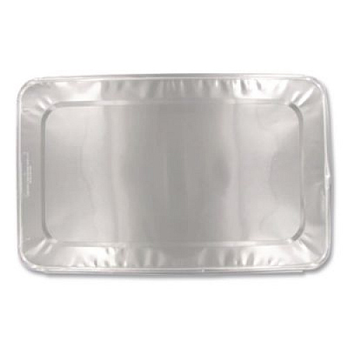 HFA Steam Pan Foil Lids, Fits Full-Size Pan, 40 Gauge, 12.88 x 20.81, 50/Carton (205000)